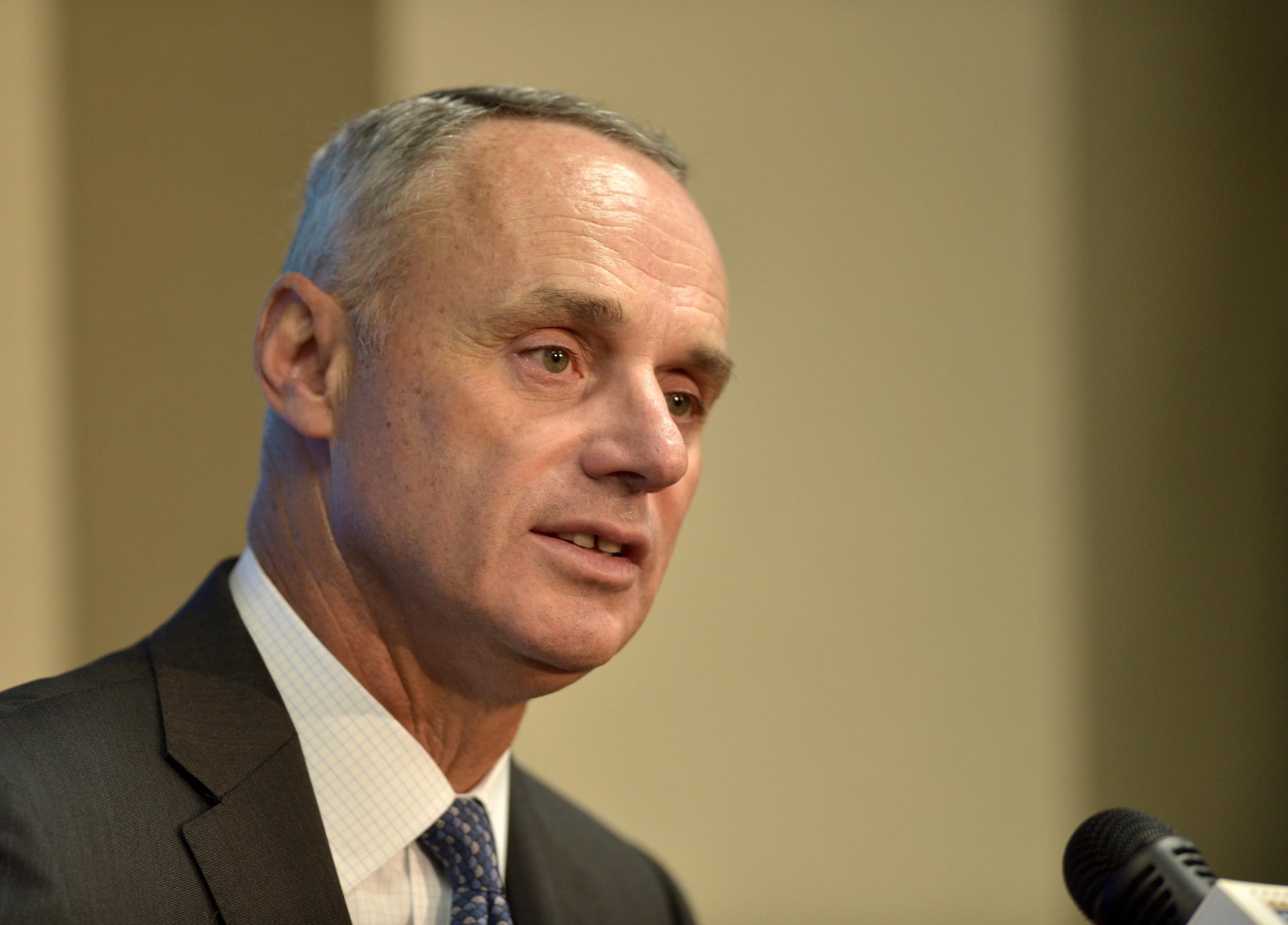 MLB commissioner Rob Manfred