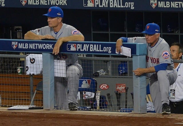 Dodgers News: Terry Collins Praises Bench Coach Bob Geren