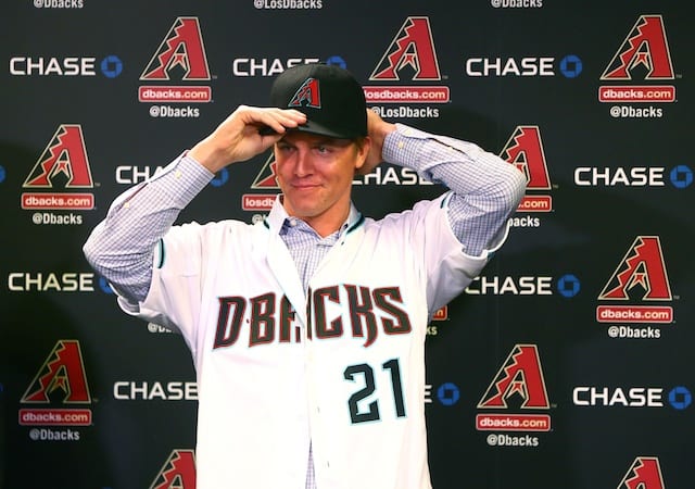 Zack Greinke’s Contract With Diamondbacks Includes Over $60 Million In Deferred Salaries