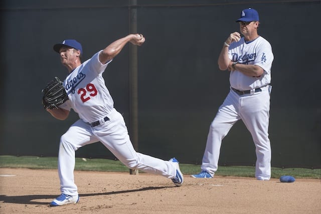 Rick-honeycutt-scott-kazmir-dodgers-2016-spring-training