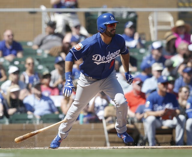 Dodgers News: Andre Ethier Removed After Fouling Pitch Off Leg