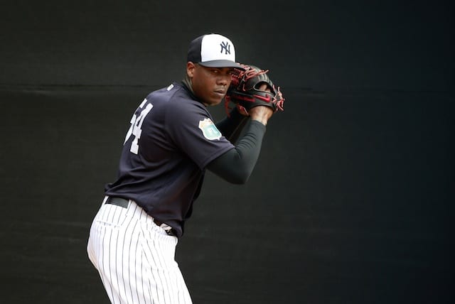 Yankees Closer Aroldis Chapman Suspended 30 Games