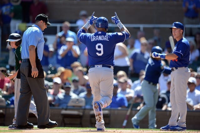 Dodgers News: Yasmani Grandal To Be Limited Over Next Few Days