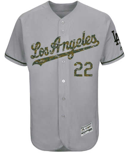 Dodgers 2016 Memorial Day jersey