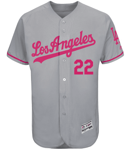 Dodgers 2016 Mother's Day jersey