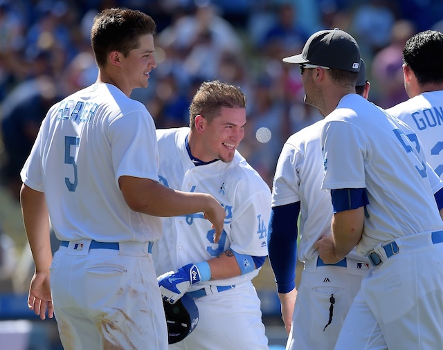 Yasmani-grandal-corey-seager-alex-wood