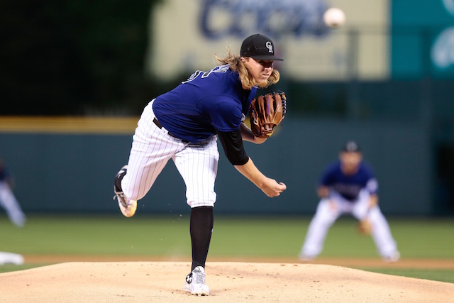 Jon Gray Strikes Out 8, Rockies Breeze Past Dodgers