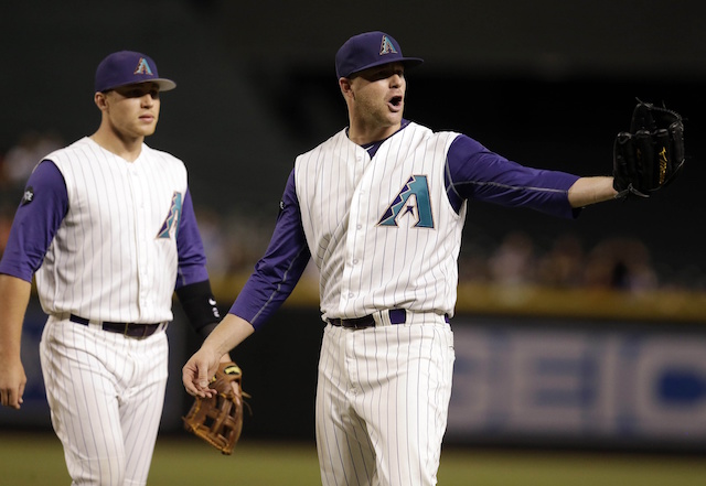 Dodgers Video: Rich Hill, Archie Bradley Exchange Words And Benches Clear