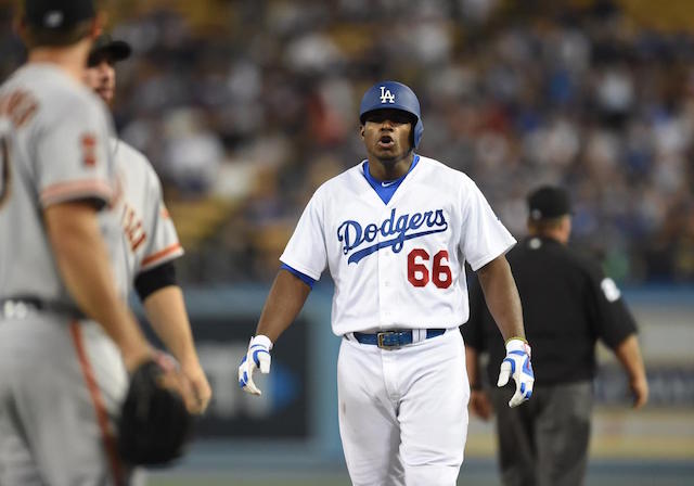 Madison-bumgarner-yasiel-puig