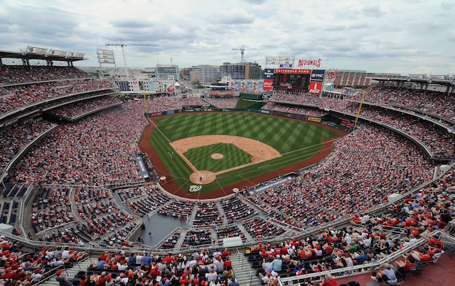 Nationals Park view