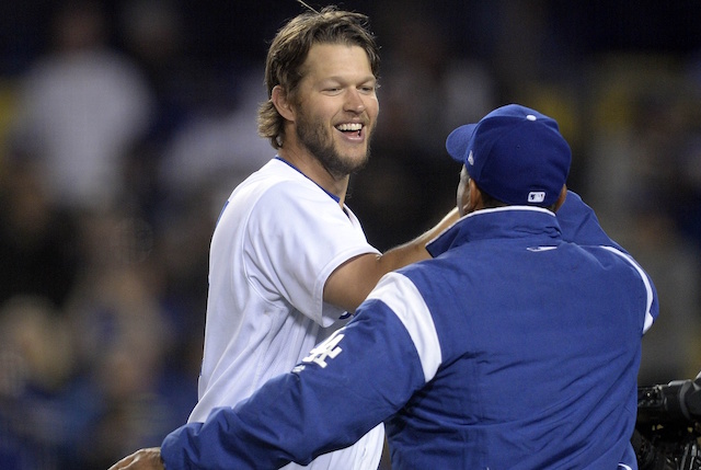 Clayton Kershaw, Dave Roberts