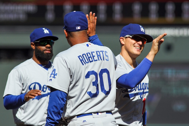 Kiké-hernandez-dave-roberts-andrew-toles