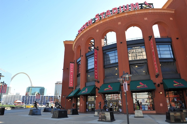 Busch Stadium entrance