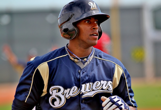 Dodgers Trade For Brewers Outfielder Victor Roache