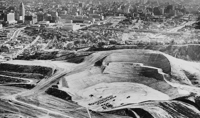 Dodger Stadium construction