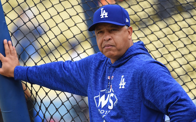 Los Angeles Dodgers manager Dave Roberts