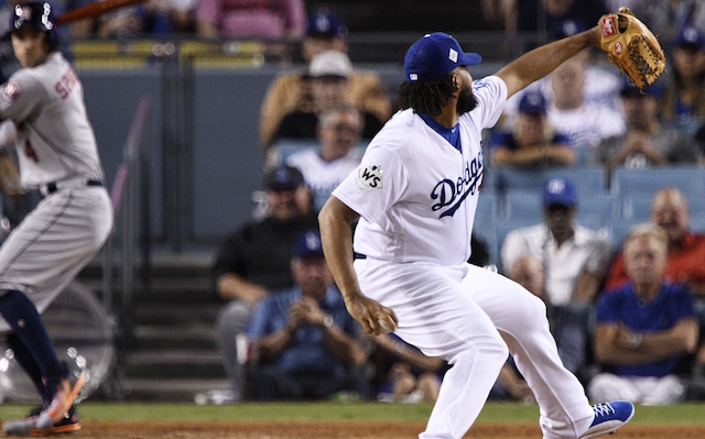 Kenley Jansen, 2017 World Series