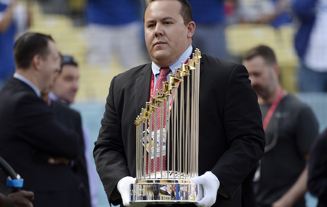 World Series trophy