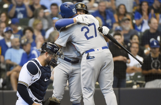 Kiké Hernandez, Matt Kemp, Los Angeles Dodgers