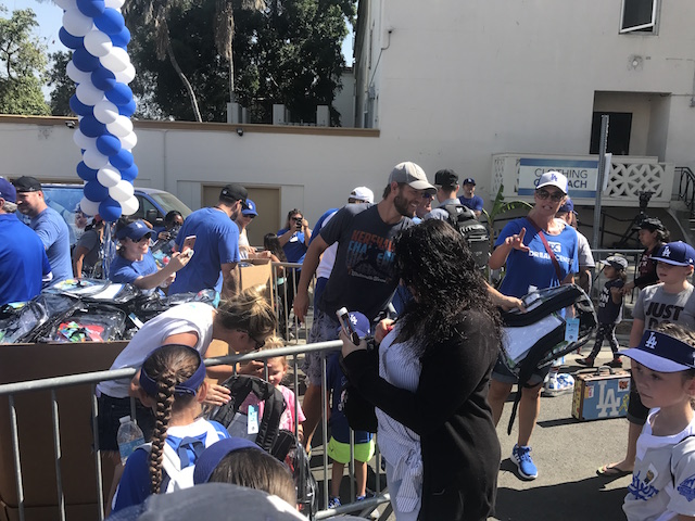 Clayton Kershaw, Kershaw's Challenge, Back to School Bash