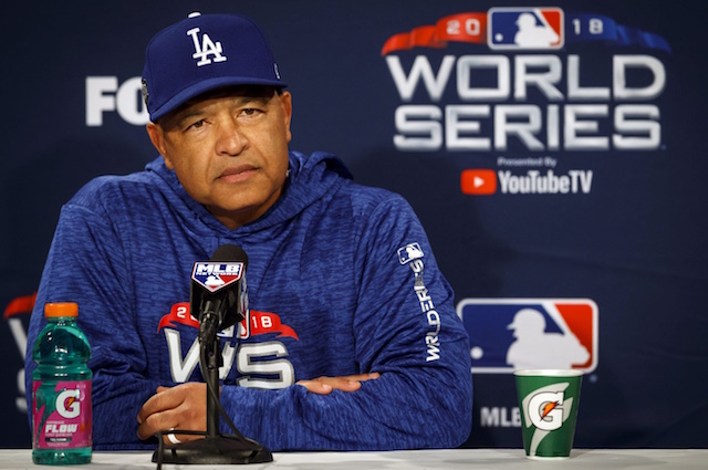 Dave Roberts, 2018 World Series