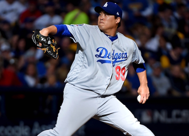 Hyun-Jin Ryu, 2018 NLCS