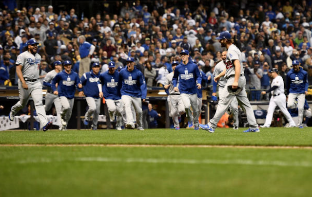 Kenley Jansen, Clayton Kershaw, Dodgers win, 2018 NLCS