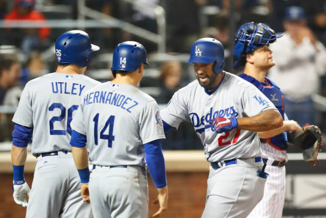 Kiké Hernandez, Matt Kemp, Chase Utley