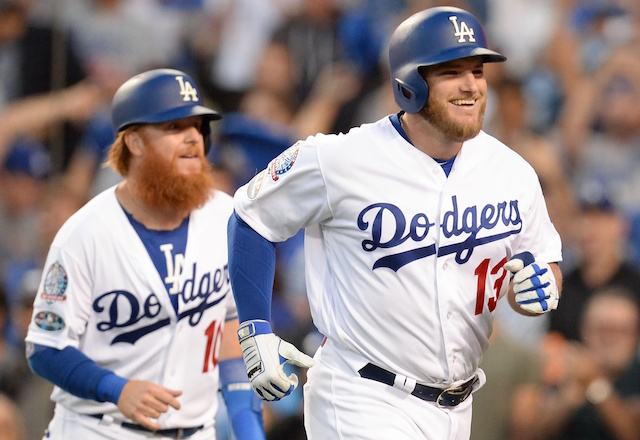 Max Muncy, Justin Turner, 2018 NLDS