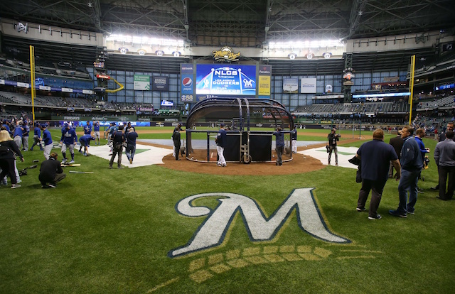 Miller Park view, 2018 NLCS