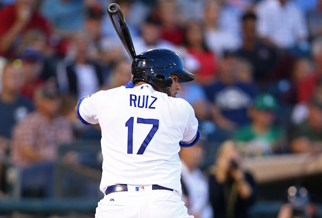 Los Angeles Dodgers catching prospect Keibert Ruiz