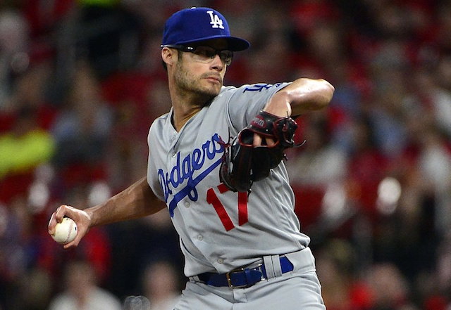 Los Angeles Dodgers relief pitcher Joe Kelly