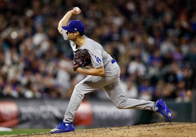 Los Angeles Dodgers relief pitcher Joe Kelly