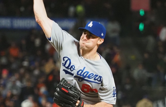 Los Angeles Dodgers pitcher Ross Stripling