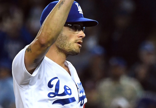 Los Angeles Dodgers relief pitcher Joe Kelly