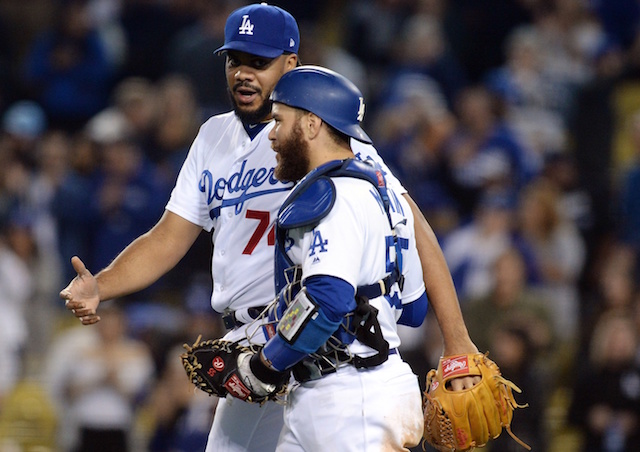 Kenley Jansen, Russell Martin, Dodgers