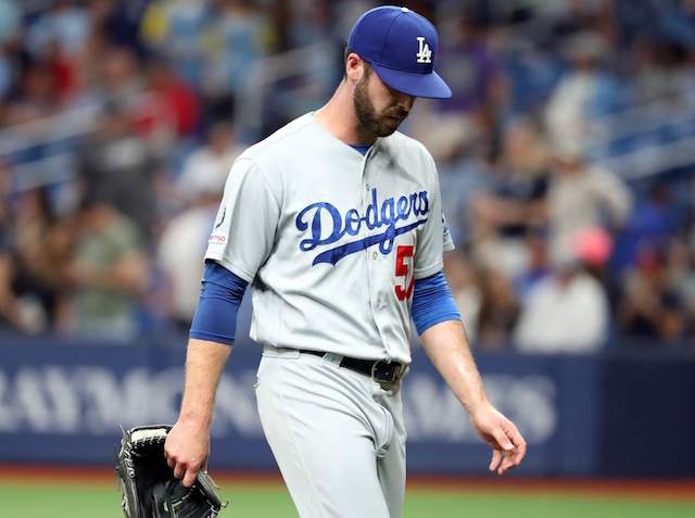 Los Angeles Dodgers relief pitcher Dylan Floro