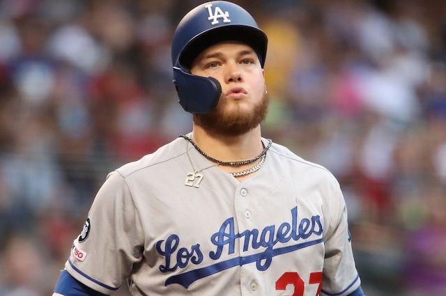 Los Angeles Dodgers outfielder Alex Verdugo