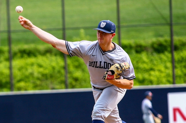 Butler University pitcher Ryan Pepiot selected by the Los Angeles Dodgers in the 2019 MLB Draft