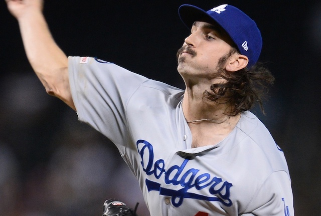 Los Angeles Dodgers starting pitcher Tony Gonsolin against the Arizona Diamondbacks