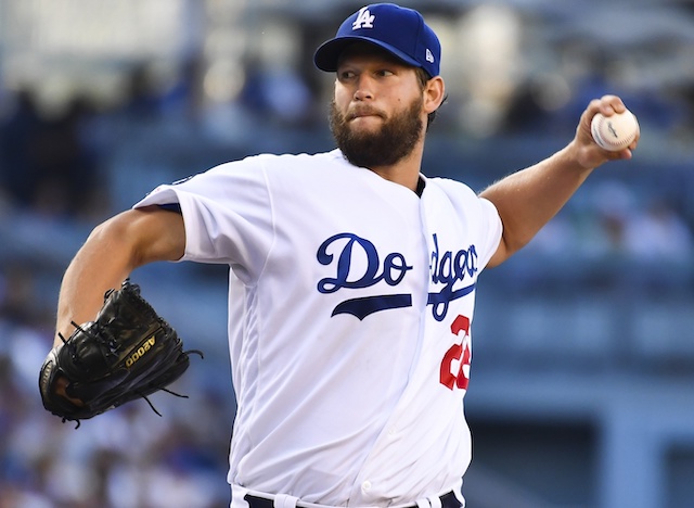 Los Angeles Dodgers starting pitcher against the Miami Marlins