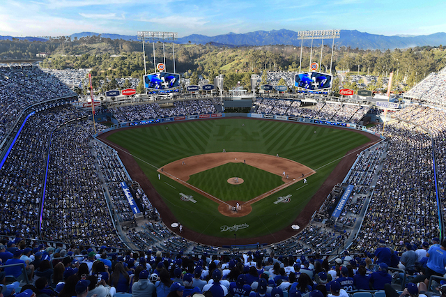 Dodger Stadium renovation rendering, general view