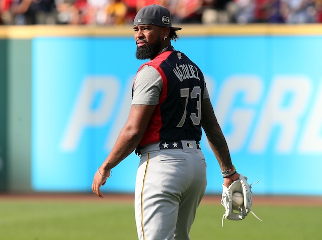 Pittsburgh Pirates closer Felipe Vazquez at the 2019 MLB All-Star Game