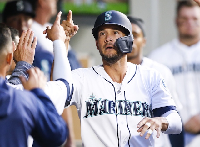 Seattle Mariners infielder/outfielder Kristopher Negrón