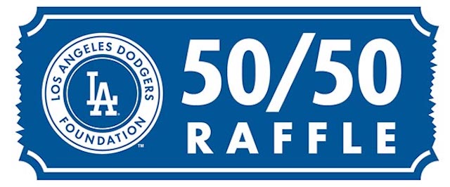 Los Angeles Dodgers Foundation 50/50 raffle