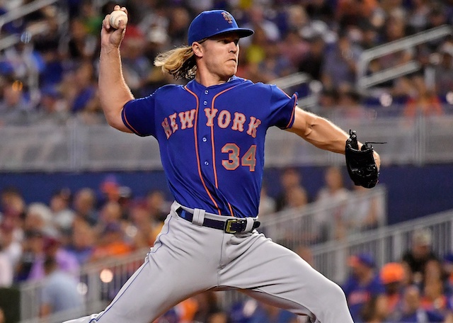 New York Mets starting pitcher Noah Syndergaard