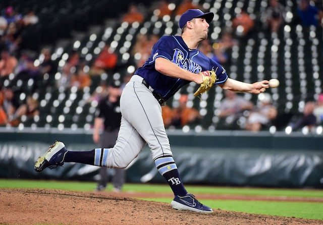 Tampa Bay Rays relief pitcher Adam Kolarek traded to Los Angeles Dodgers