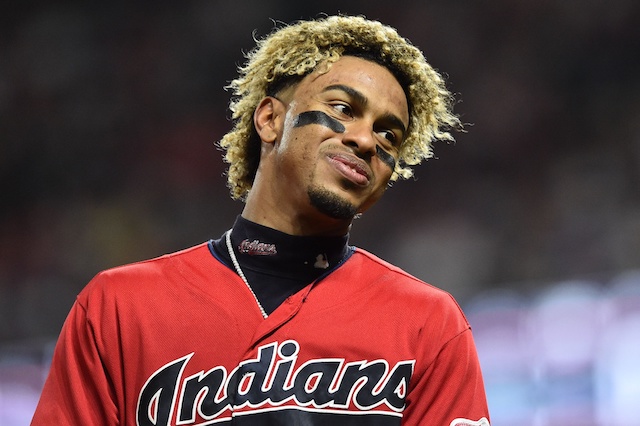 Cleveland Indians shortstop Francisco Lindor