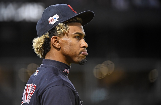 Cleveland Indians shortstop Francisco Lindor