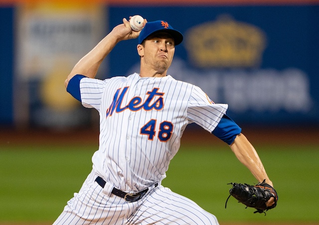 New York Mets starting pitcher Jacob deGrom